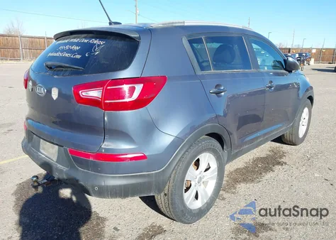 2011 Kia Sportage Lx z USA, uszkodzony, nr VIN KNDPBCA24B7131825